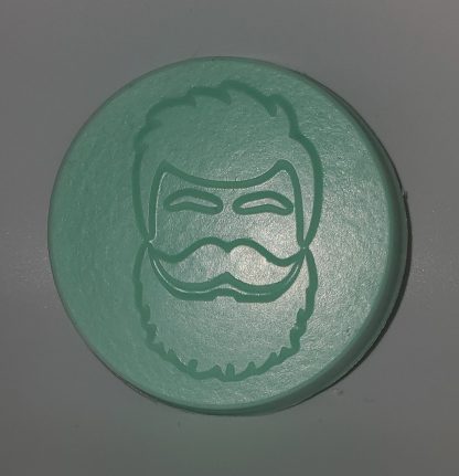 Man with Beard Round Soap 3.5oz