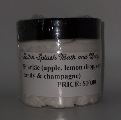 Sparkle (apple, lemon drop, cotton candy & champagne) Sugar Scrub 8oz