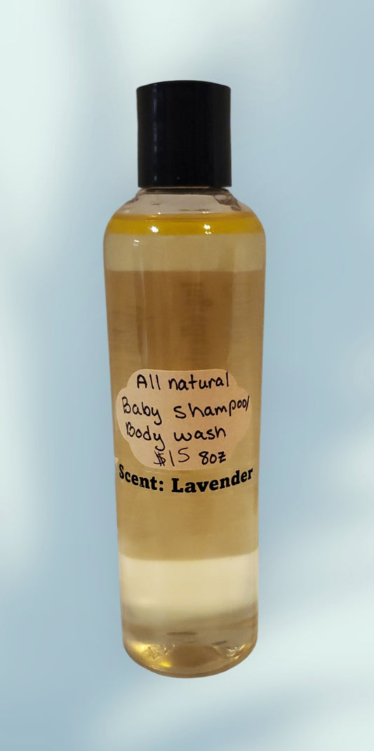 All Natural Baby Shampoo/Body Wash 8oz