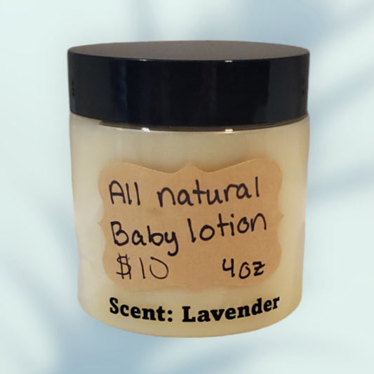 All Natural Baby Lotion 4oz