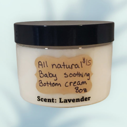 All Natural Baby Bottom Soothing Cream 8oz